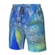 thumbnail image 4 of Fotbe Peacock Trajes de Baño Estampados para Hombre, Shorts de Verano de Secado Rápido, Ropa de Playa, Bañadores-Large, 4 of 6