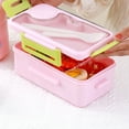 thumbnail image 2 of under $10 Bento Box Adult & Ki-ds Reusable and BPA-Free Lunch Boxes Containers Snackle Box Container for Ages 3-7 8-11 12+ Office & Sh-ool Supplies, 2 of 6