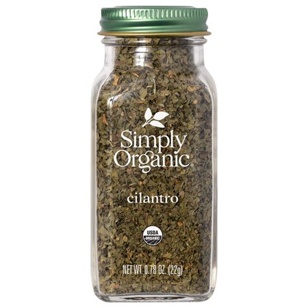 Simply Organic Cilantro Leaf  Cut & Sifted  Certified Organic | 0.78 oz | Pack of 6 | Coriandrum sativum L.