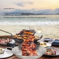 thumbnail image 3 of Parrilla De Pincho Vertical Desmontable, Parrilla De Barbacoa Multifuncional De Acero Inoxidable Con Base De Tazón Para Reuniones Familiares, Barbacoas Al Aire Libre Y Más, 3 of 7