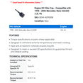 thumbnail image 2 of Engine Oil Filter Cap - Compatible with 1998 - 2005 Mercedes-Benz CLK320 3.2L V6 1999 2000 2001 2002 2003 2004, 2 of 2