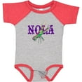 thumbnail image 3 of Inktastic NOLA Mardi Gras Crayfish in Purple Boys or Girls Baby Bodysuit, 3 of 5