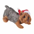 thumbnail image 1 of Yorkshire Terrier With Santa Hat Christmas Ornament Sculpture, 1 of 1