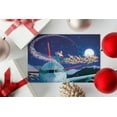 thumbnail image 3 of Airplane Christmas Journey - Funny Christmas Holiday Cards - 18 Cards and 19 Env, 3 of 5