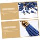 thumbnail image 4 of Borlas de Cuero para Manualidades 100 Piezas, Accesorios para Llaveros y Bisutería, Color Azul Marino, Versátiles para Crear Pendientes y Adornos, Adecuado para Bricolaje, 4 of 5