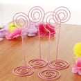 thumbnail image 2 of Abbracc 6 Pcs Porte-Cartes Porte-Numéro de Table Porte-Photo Filaire, 2 of 9
