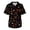 AY25-Earthy Yellow, variant on Halloween Mens Scrub Tops Skeleton Pumpkin Pattern Nurse Shirt Plus Size V-Neck Short Sleeve Nurse Uniform With Pockets Holiday Dark Gray 5XL