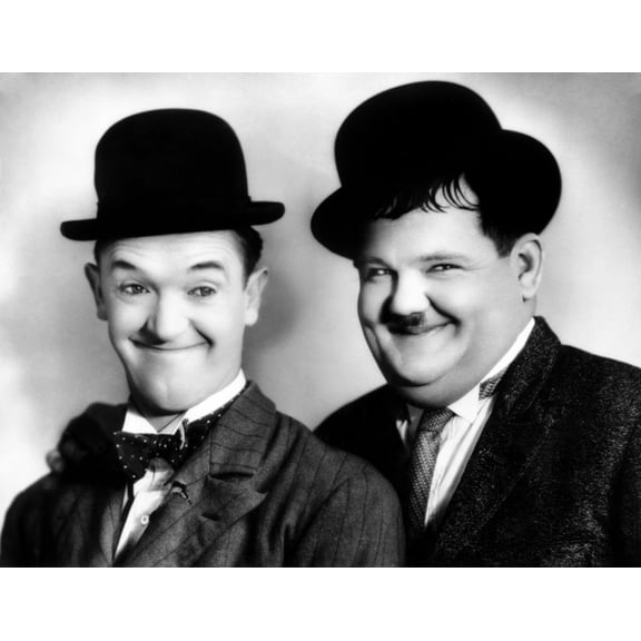 Posterazzi Laurel And Hardy 8" x 10" Poster