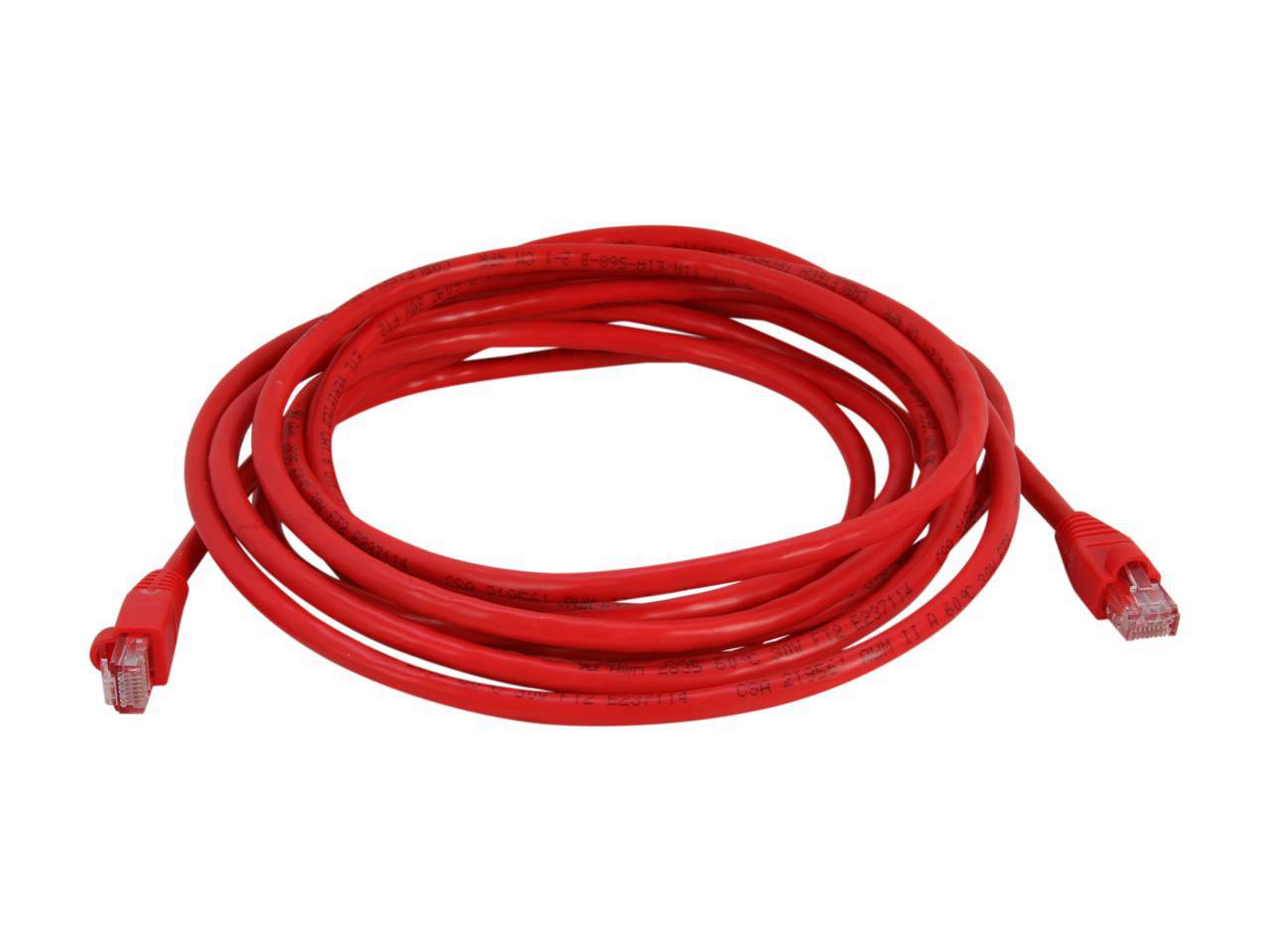 Link Depot C6M-14-RDB 14 ft. Cat 6 Red Network Cable - image 2 of 3