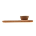 thumbnail image 3 of Liptus Collection Serving Platter with 2 Ceramic Bowls Grey 30x18x6cm, 3 of 5