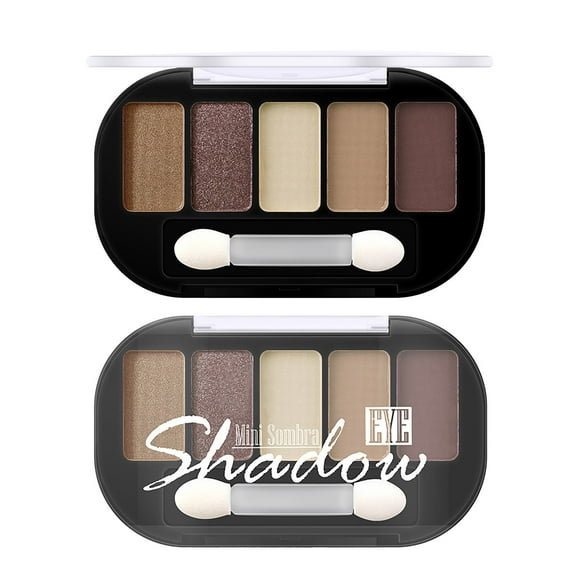 ZTTD Eyeshadow Palettes 5 Mattes Neutral Shades Blendable Long Lasting Volume Natural Eyeshadow Palettes Beauty Product, for All Skin Type