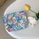 thumbnail image 2 of 3432 Cosméticos Algodón Floral Literaria Y Fresca Bolso Mano Japonés Almacenamiento Portátil para Artículos Diversos para Lápiz Labial 4 Tulipán Azul, 2 of 7
