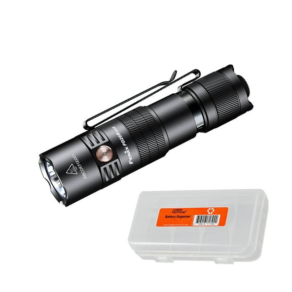 Fenix PD26R ACE 1300 Lumen Custom Mode Set Rechargeable EDC Flashlight   LumenTac Organizer