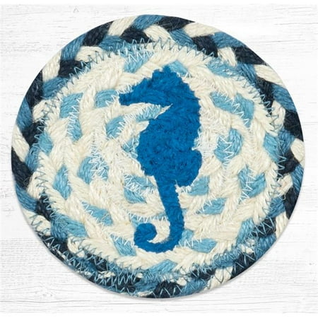 

Capitol Importing 31-IC525S 5 x 5 in. IC-525 Seahorse Printed Coaster