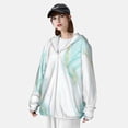 thumbnail image 3 of Lsque Gold Lines Marble Watercolor UPF 50+ Lightweight Sun Protection Men's Women's Long Sleeve Shirt, Hoodie Performance -Small, 3 of 9