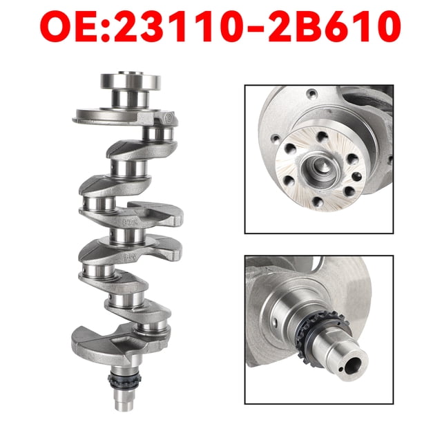 Cigüeñal 23110-2B610 para Hyundai Accent Veloster Kia Rio Soul 1.6L 2012-2019