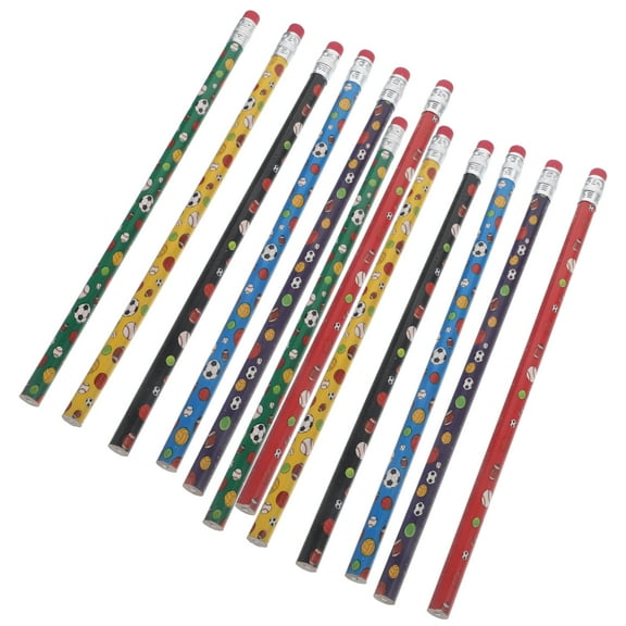 48 Pcs Football Pencil Sports Pencils for Painting Writing Gifts Office Drawing Tool