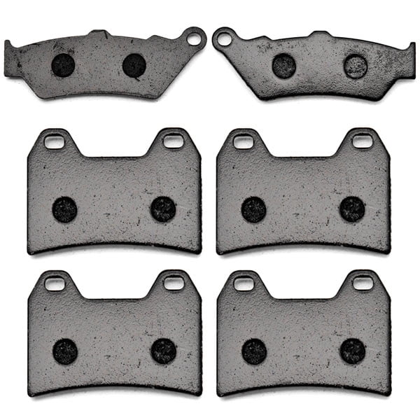 KMG Front Brake Pads for 2003 Suzuki GSXR 1000 K3 Non-Metallic Organic NAO Brake Pads Set