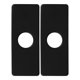 thumbnail image 1 of BRIGHTFUFU Cubras de agujeros de fregadero de 2 pcs Placa de la cubierta de acero inoxidable de escudos de acero para el baño o la batidora del fregadero de la cocina Toque Negro, 1 of 7