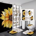 thumbnail image 1 of Juego de 4 cortinas de ducha de mármol blanco y negro, decoración de baño moderna abstracta geométrica con estampado de leopardo rosa brillante y dorado, cortina de ducha de tela impermeable,, 1 of 7
