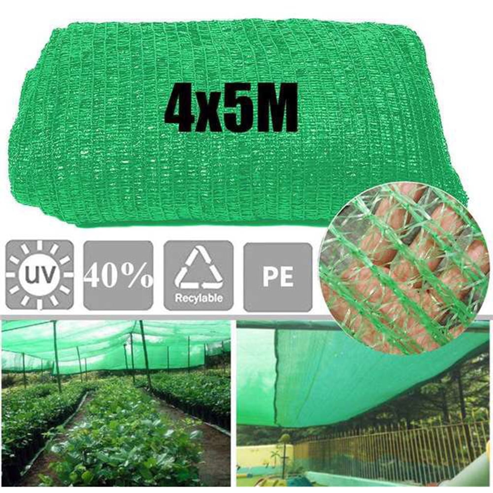 40% UV Sunblock Shade Cloth Cover Garden Plant Greenhouse Outdoor 13X16.4ft 