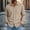 aa04_Khaki, variant on Elvqul Mens Shirts Fall Winter Button Down T-shirt Collared Vintage Classic Pocket Solid Tops for Men