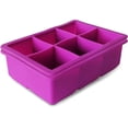 thumbnail image 7 of Elbee Silicone Ice Cube Tray Large Food Grade Ice Cube Mold, Purple 2-Pack, 7 of 7