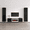 Black, variant on Metro WH-EF Floating Fireplace Entertainment Center