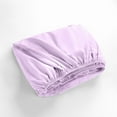 thumbnail image 6 of 1100 Thread Count 100% Egyptian Cotton 3-Piece Fitted Sheet ( 1 Fitted Sheet + 2 Pillow Covers) 30 Inches Deep Pocket Size King Color Lavender Solid, 6 of 6
