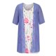 thumbnail image 4 of Moda mujer casual cuello redondo vestido sin mangas abrigo sólido conjunto de dos piezas Fridja  hkj2363, 4 of 7