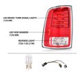 thumbnail image 2 of Fit For 2013-2018 Ram 1500 & 2500 & 3500 Chrome Trim Driver Side LED Tail Light, 2 of 3