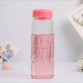 thumbnail image 1 of Leakproof PC travel with lid Heat Resistant Korea Style Container Gift Plastic Bottle Water Bottle PINK, 1 of 8