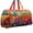 #6, variant on Hippie Van Quilted Duffle Bag, Boho Travel Weekender Bag with Adjustable Strap, Retro Bus Style for Everyday Travel (18*9*9inch)