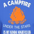 thumbnail image 3 of CafePress - A Campfire Under The Stars Is My Nightclub T Shirt - Men's Classic Graphic Cotton T-Shirt, 3 of 4