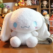 11.8" Sanrio Fluffy Cinnamoroll Plush Big Toy Stuffed Anime Mocha Milk Soft Doll Gift -30cm
