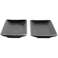 thumbnail image 4 of Gibson Soho Lounge Soho Lounge Dinnerware, (2) Platter Set, Matte Black, 4 of 5