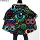 thumbnail image 1 of Capa de sueño con estampado 3D de ojos psicodélicos Trippy para hombres, abrigo grueso y cálido con capucha, abrigo de lana a prueba de viento, bata, manta, 9, 1 of 4