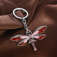 thumbnail image 4 of 6x Llavero de Mariposa con Diamantes de Imitación para Mujer, Llavero para Coche, Colgante para Bolso, Regalo 6 piezas, 4 of 8
