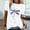 White, variant on Women's Tops Women's Casual Printed Short-Sleeved T-Shirt Tops