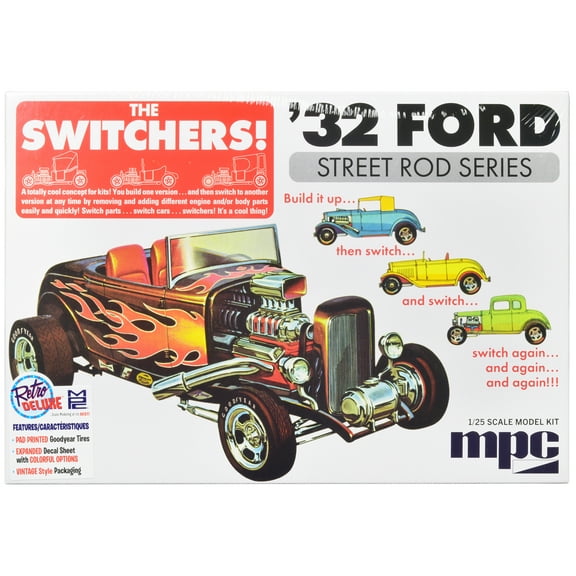 MPC 992 1/25 1932 F0RD Switchers Roadster/Coupe Plastic Model Kit
