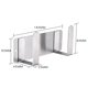 thumbnail image 3 of YSNOOWE Organizador De Tapas Y Tablas Para Cocina En Acero Inoxidable Con Montaje En Pared, 3 of 7
