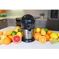 thumbnail image 3 of VINCI Hands-Free Patented Electric Citrus Juicer 1-Button, Stainless Steel/Black | 1-Button Easy Press Lemon Lime Orange Grapefruit Juice Squeezer, 3 of 9