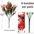 thumbnail image 2 of Artificial Flowers for Outdoors,16 Bundles Outdoor Fake Flowers UV Resistant Faux Silk Flowers for Outside Planters, Window Box Pot(Mix Color), 2 of 4