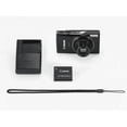 thumbnail image 4 of Canon IXY 650 Compact Digital Camera 12x Optical Zoom IXY650 Black Bundle with 2x 64GB Memory Card Extra Charger Card Reader Photo Software Vlogging Tripod Cleaning Kit and International Model, 4 of 9