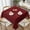Burgundy Maroon, variant on Modern Minimalist Rose Pink Soft Tablecloth Square Dinng Table Covers for Kitchen & Table Linens 60" x 60"