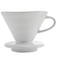thumbnail image 6 of Restpresso 17 oz White Ceramic Coffee Dripper - 4 3/4" x 4 3/4" x 3 1/2" - 1 count box, 6 of 9