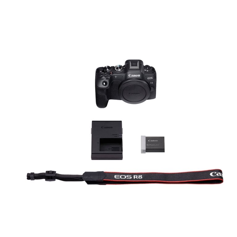 Canon Professional Full Frame EOS R8 Mirrorless Camera Body