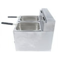 thumbnail image 6 of DENEST New Commercial Countertop Gas Fryer 2 Baskets Gas Fryer Stainless Steel Kitchen 12L, 6 of 12