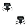 thumbnail image 3 of kurtrusly Kitchen Hanger Self-adhesive Replacement Solid Color Rotatable 6 Claw Detachable Cup Brush Rack Holder Accessories Black 2Set, 3 of 6