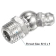 thumbnail image 2 of Nickel Plated Iron 45 Degree Grease Fitting M10 X 1mm, 2 of 5